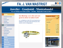 Tablet Screenshot of jvanmastrigt.nl